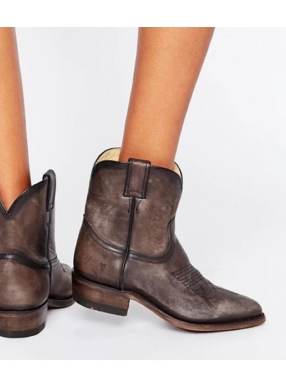 Frye Billy Pull-On Leather  Boots 7.5 $379 - Picture 3 of 13
